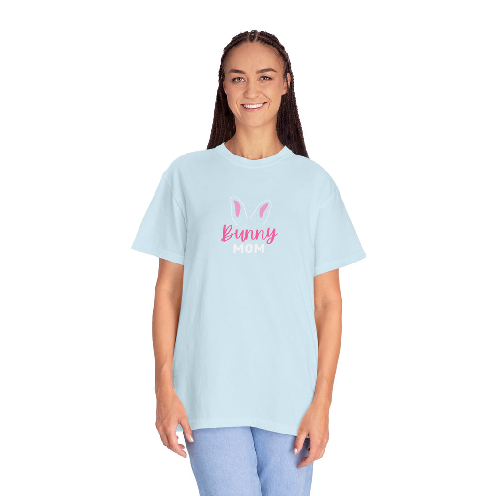 Bunny Mom T-Shirt - Rabbit Ears Comfort Colors Tee