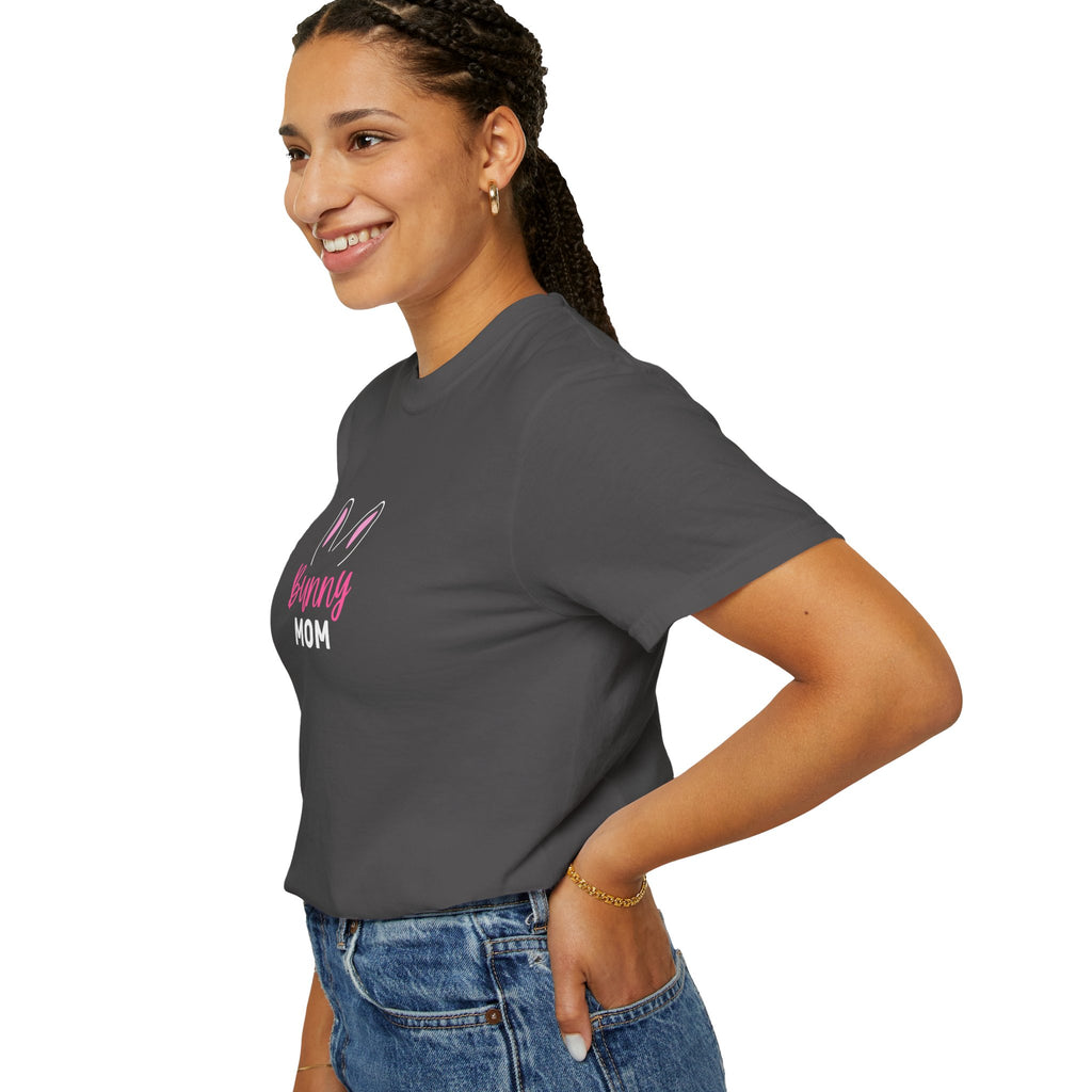 Bunny Mom T-Shirt - Rabbit Ears Comfort Colors Tee