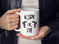 Ride or Die Coffee Mug, Makers Coffee Mug, Creatives Coffee Mug, Hot Glue Gun Mug, Crafting Mug, Hot Glue Gun, Create Beautiful Things, DIY