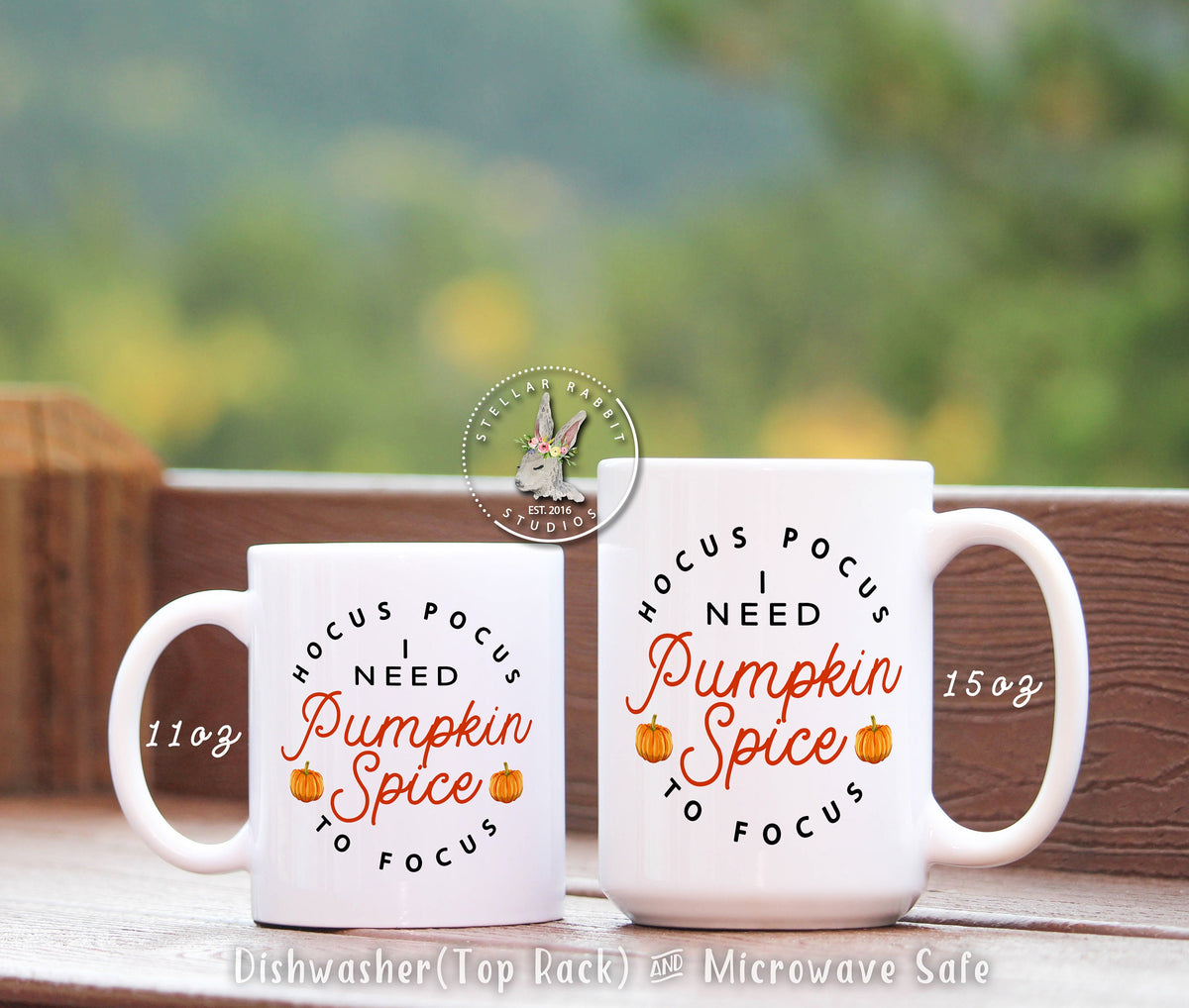 Hocus Pocus I Need Coffee To Focus Mug, Glorious Morning Makes Me Sick, Hocus Pocus Mug, HOCUS POCUS I need Pumpkin Spice To Focus, Fall Mug