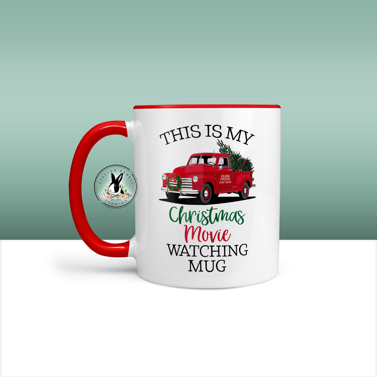ALL is CALM All Is BRIGHT Mug, Christmas Mug, Personalized Mug, Ceramic Coffee Mug, Christmas Gifts, Custom Mug, Personalized Gift