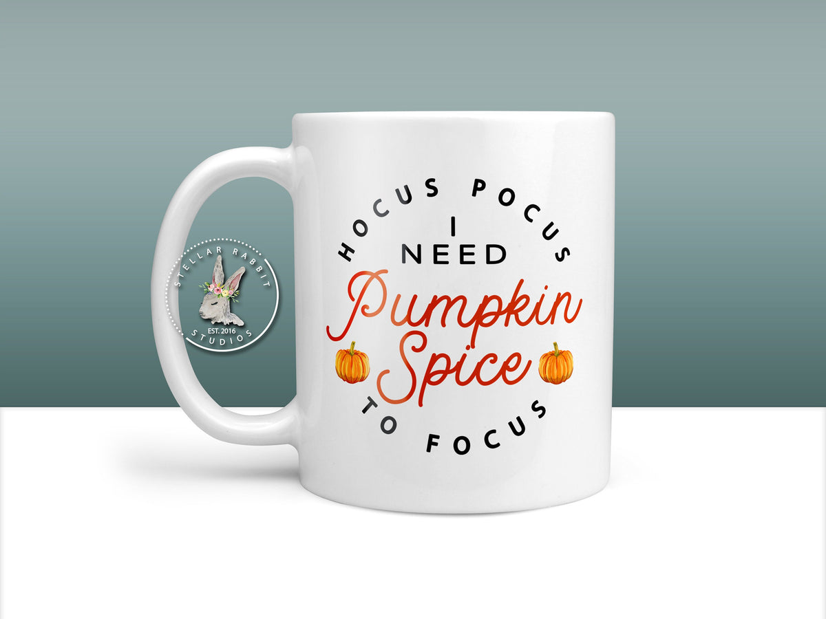 Hocus Pocus I Need Coffee To Focus Mug, Glorious Morning Makes Me Sick, Hocus Pocus Mug, HOCUS POCUS I need Pumpkin Spice To Focus, Fall Mug