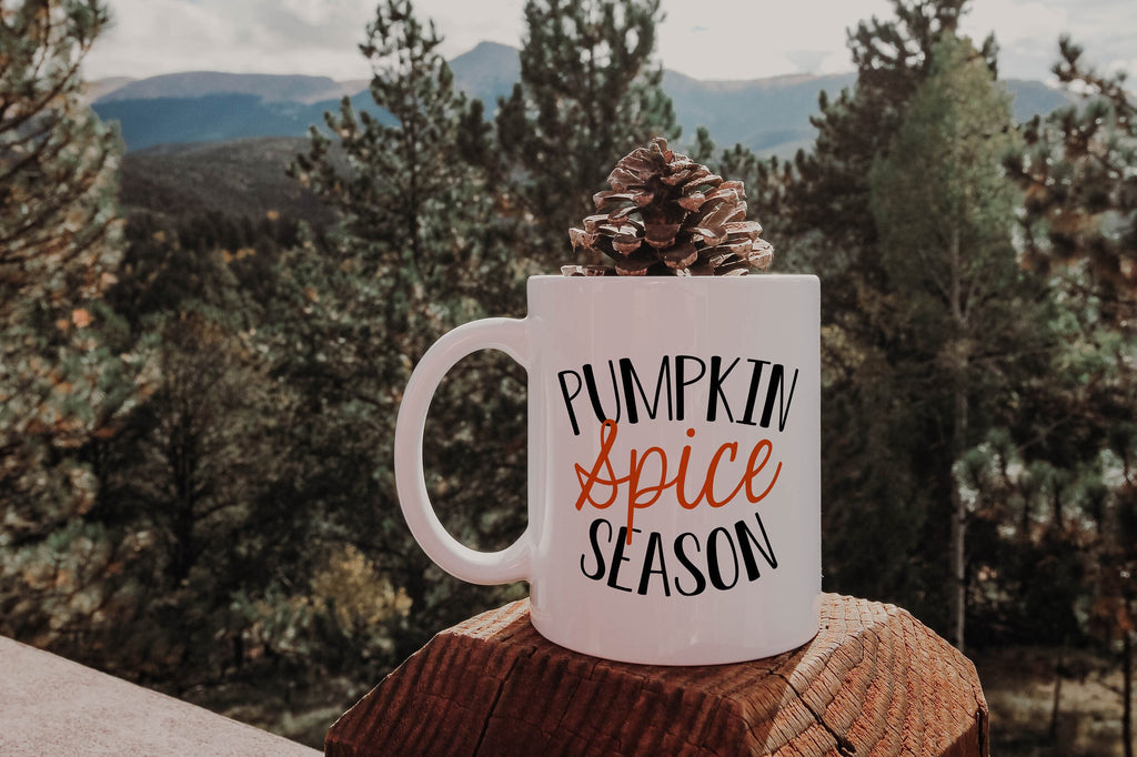 PUMPKIN SPICE SEASON Mug, Pumpkin Spice Mug, Fall Mug, Pumpkin Spice and Everything Nice, Coffee Cup, PsL Mug, Hocus Pocus Mug, Autumn Mug
