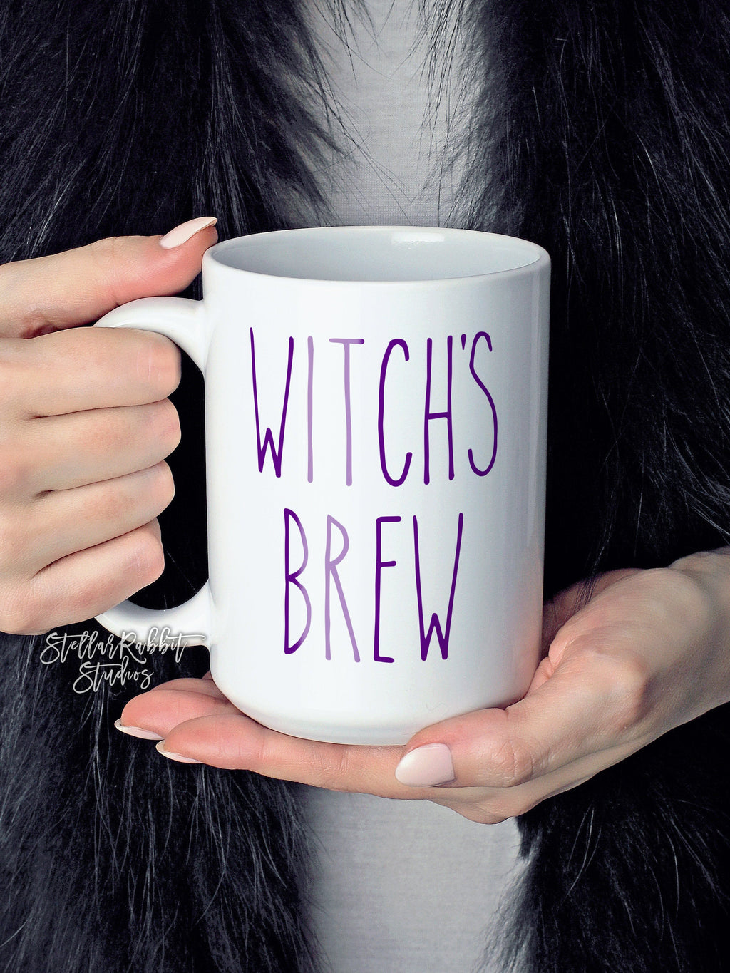 WITCH'S BREW Mug, Rae Dunn Inspired, Halloween Mug, Hocus Pocus, Fall Mug, Pumpkin Mug, Farmhouse Style Mug, Pumpkin Latte, Ghost Mug, Boo