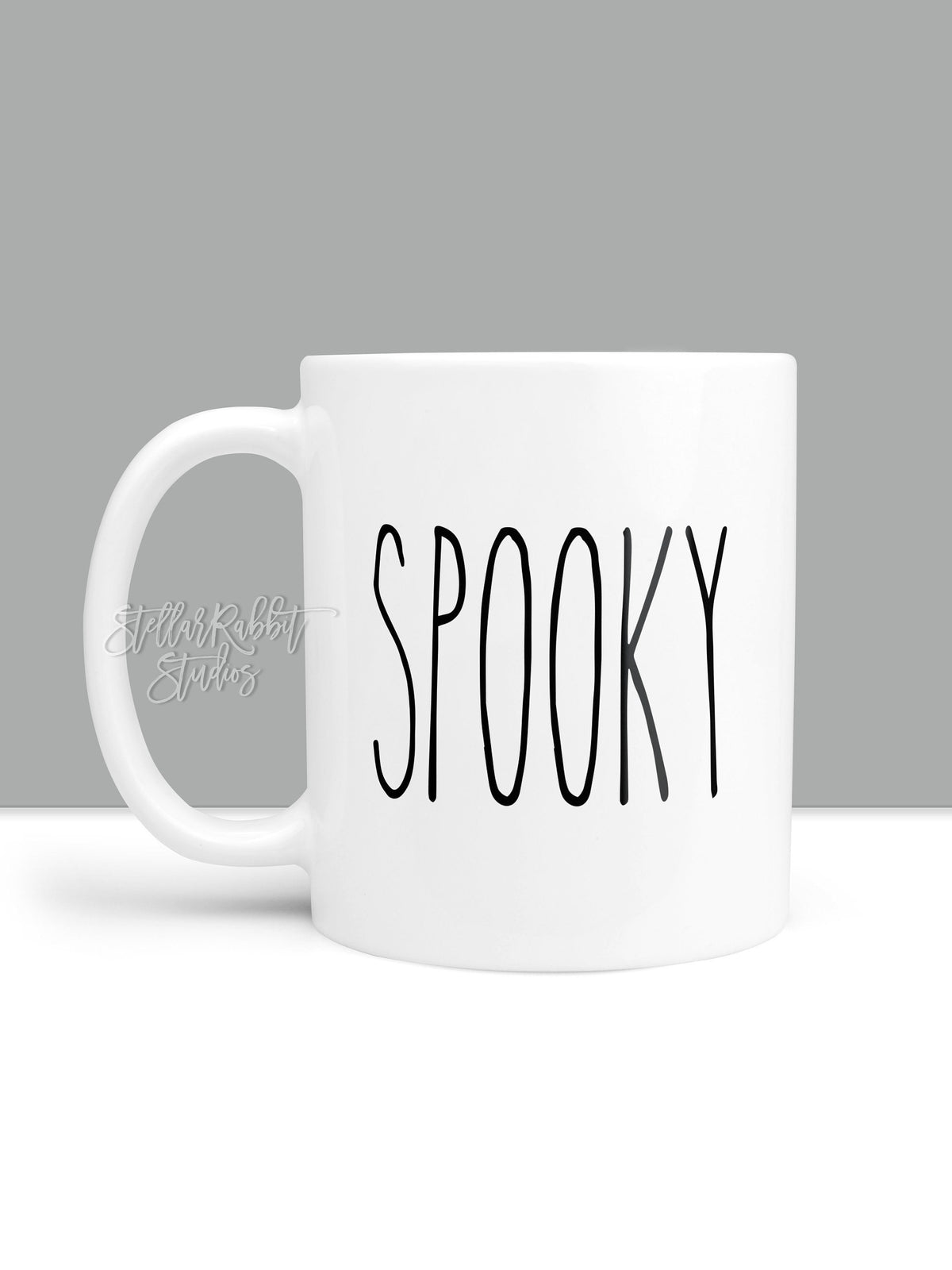 SPOOKY Mug, Halloween Mug, Hocus Pocus, Fall Mug, Pumpkin Mug, Farmhouse Style Mug, Pumpkin Latte, Dunn Inspired, Ghost Mug, Boo