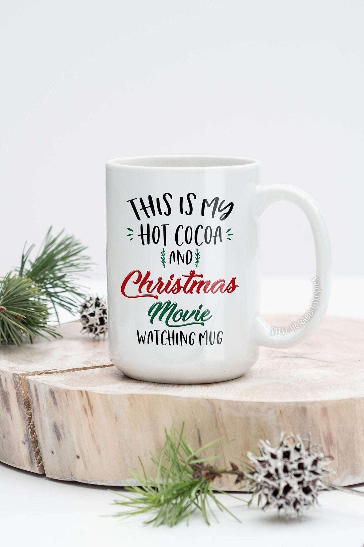 This Is my HOT COCOA And CHRISTMAS Movie Watching Mug, Christmas Movie Watching Mug, Hot Cocoa Mug, Christmas Coffee Mug, Hot Chocolate Mug