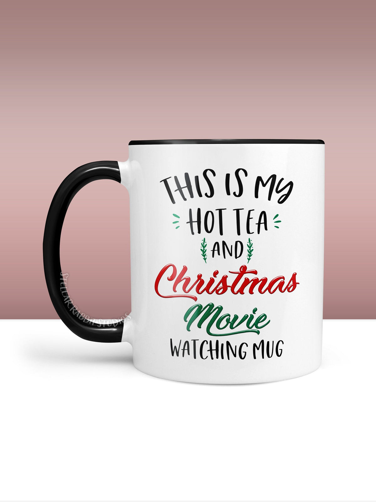 This Is my HOT TEA And CHRISTMAS Movie Watching Mug, Christmas Movie Watching Mug, Hot Tea Mug, Christmas Coffee Mug, Custom Coffee Mug, Tea