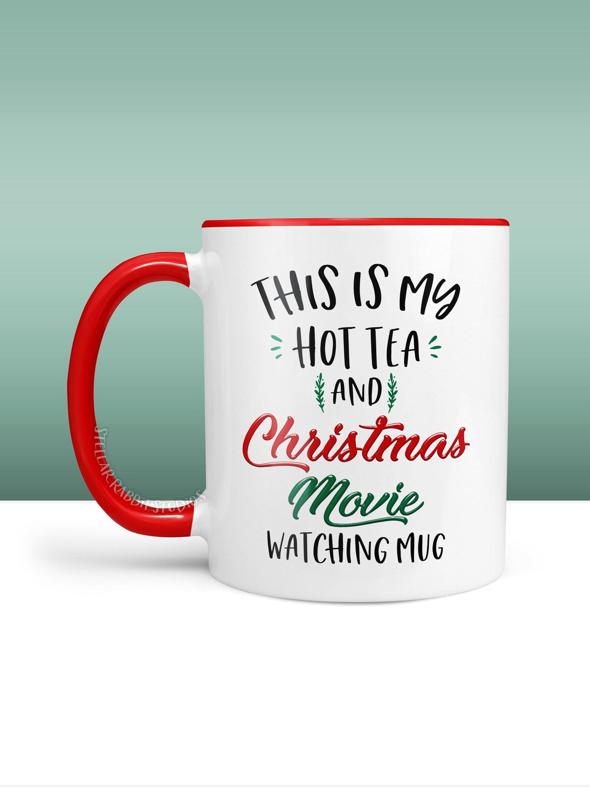 This Is my HOT TEA And CHRISTMAS Movie Watching Mug, Christmas Movie Watching Mug, Hot Tea Mug, Christmas Coffee Mug, Custom Coffee Mug, Tea