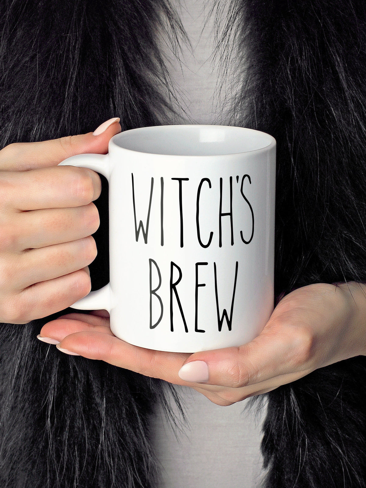 WITCH'S BREW Mug, Rae Dunn Inspired, Halloween Mug, Hocus Pocus, Fall Mug, Pumpkin Mug, Farmhouse Style Mug, Pumpkin Latte, Ghost Mug, Boo