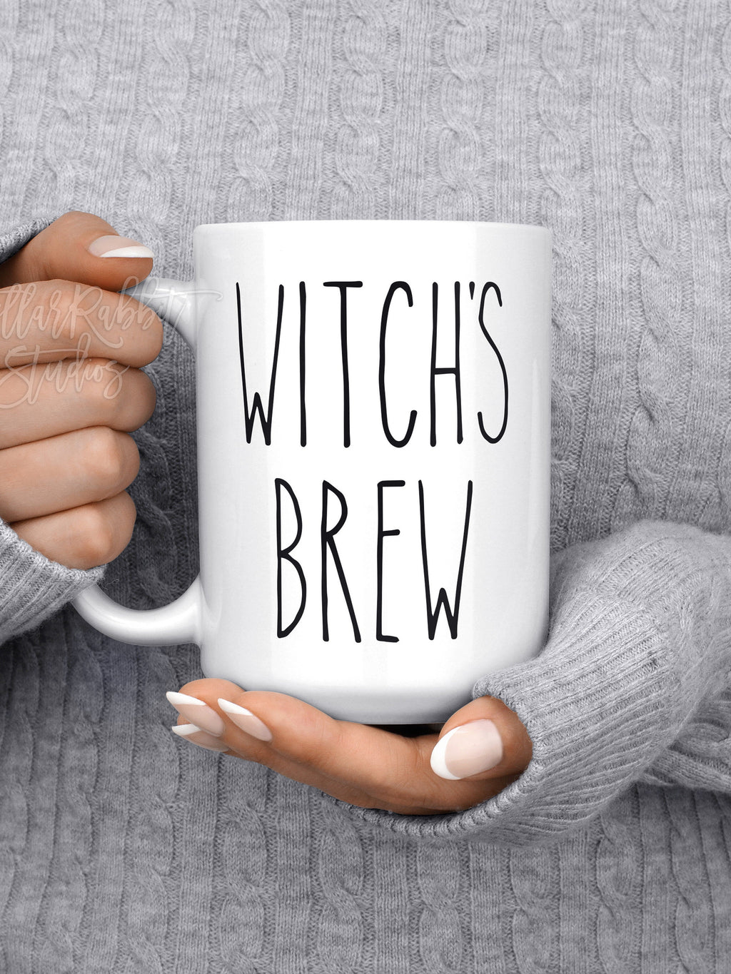 WITCH'S BREW Mug, Rae Dunn Inspired, Halloween Mug, Hocus Pocus, Fall Mug, Pumpkin Mug, Farmhouse Style Mug, Pumpkin Latte, Ghost Mug, Boo