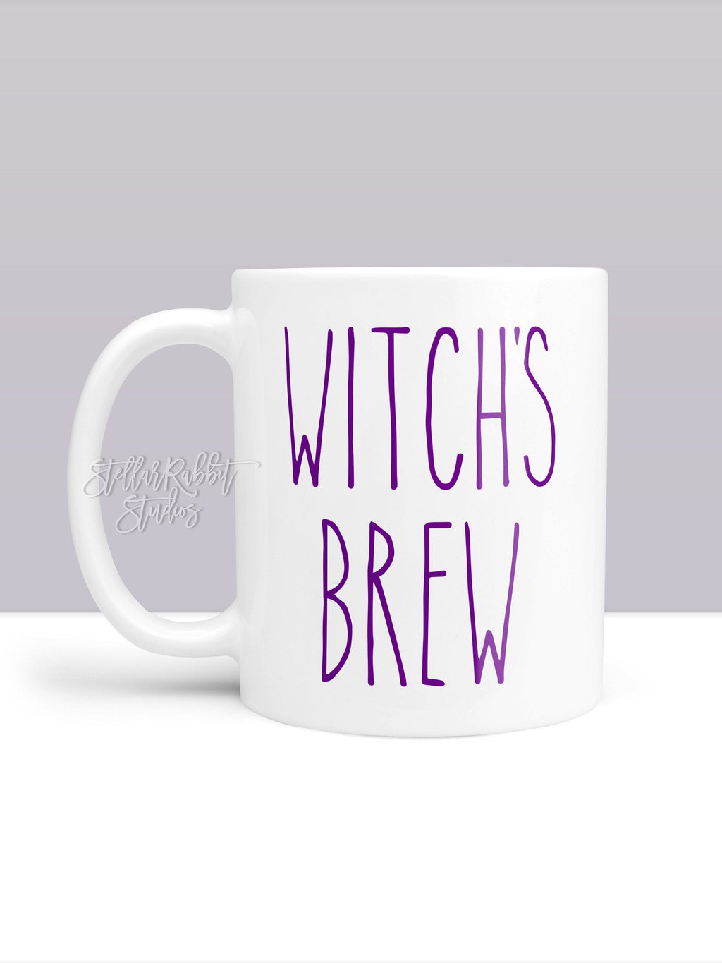 WITCH'S BREW Mug, Rae Dunn Inspired, Halloween Mug, Hocus Pocus, Fall Mug, Pumpkin Mug, Farmhouse Style Mug, Pumpkin Latte, Ghost Mug, Boo