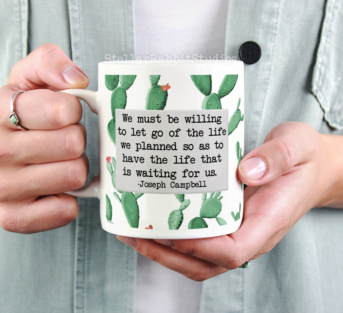 We Must Be Willing To Give Up The Life We Planned Mug, The Life That Is Waiting For Us Mug, Inspirational Quote Mug, Quote Mug, Coffee Mug