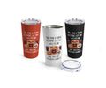 FALL TUMBLER, Only Thing Getting Lit Is My Fall Candles, Pumpkin Spice Mug, 20 oz Tumbler, Stainless Steel Cup, Basic Fall Mug, Halloween