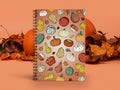 PUMPKIN NOTEBOOK, Fall Spiral Notebook, Cute Notebook, Orange Notebook, Pumpkin Spice, Autumn Notebook, Pumpkins, Gourds, Pumpkin Spice