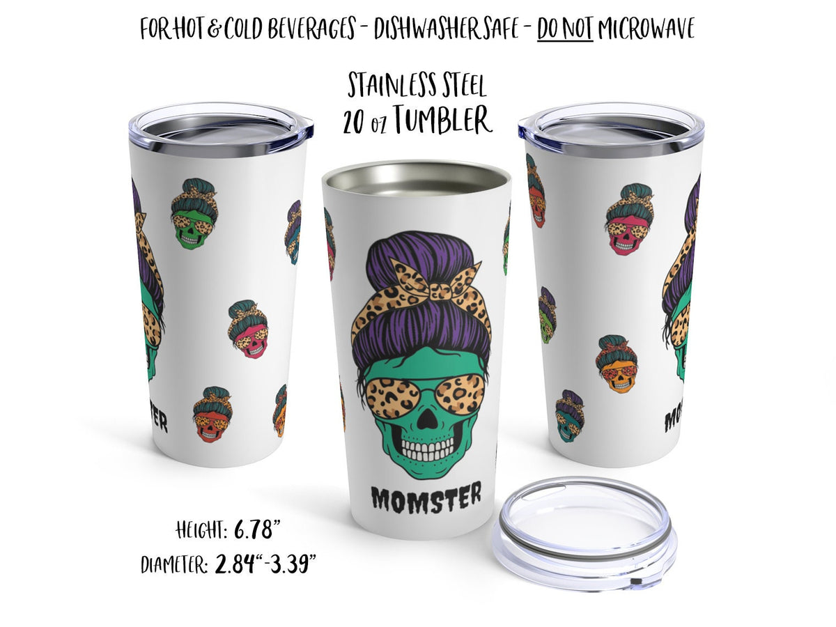 MOMSTER Coffee Mug, MOMSTER, Fall Coffee Mug, Skull Mom Mug, Pumpkin Spice Mug, Skull Coffee Mug, Skellington Mug, Mom Mug, Fall Mom Mug
