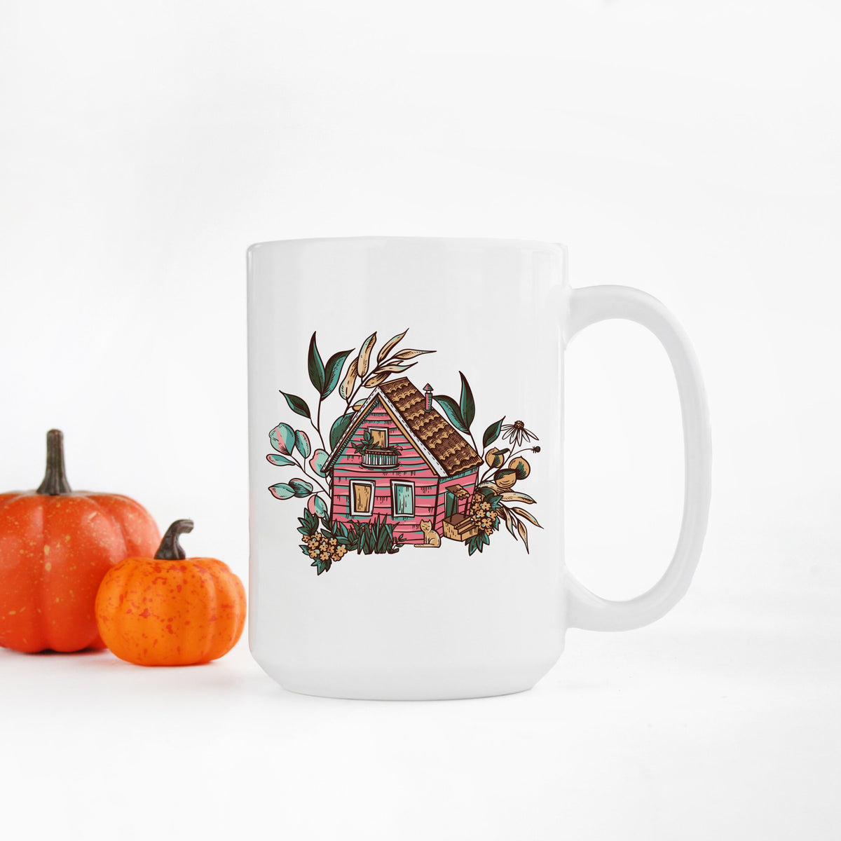 Cozy Cottage Camp Mug, Cozy Season Mug, Cottagecore Cabin Mug, Cabin Mug, Fall Camp Mug, Autumn Mug, Fall Camp Cup, Stainless Steel Cup